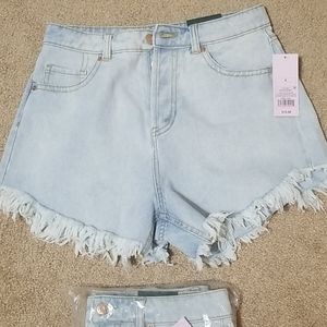 Wild fable high rise Jean shorts